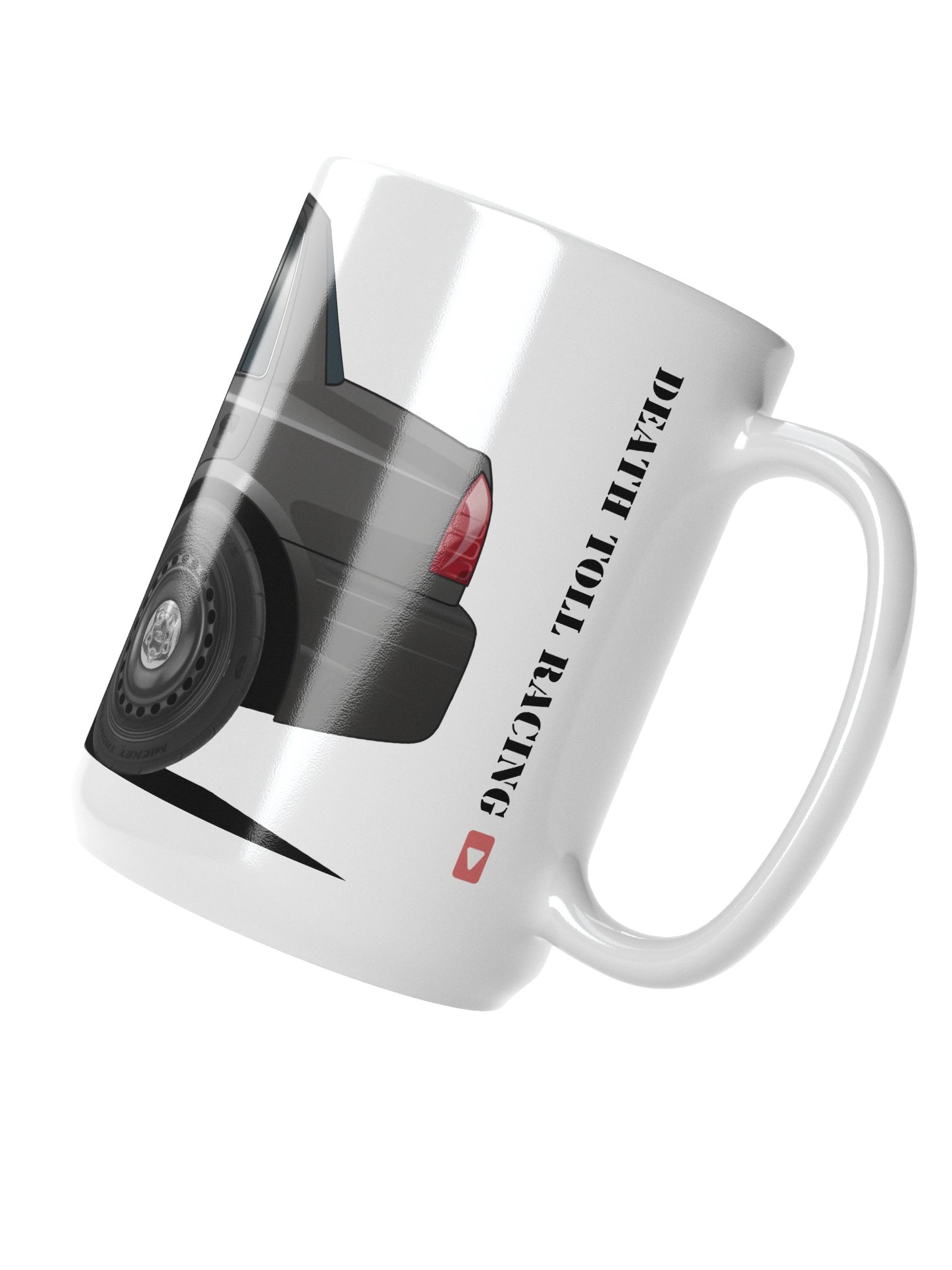 Twin Turbo Crown Vic Side View Mug product image (3)