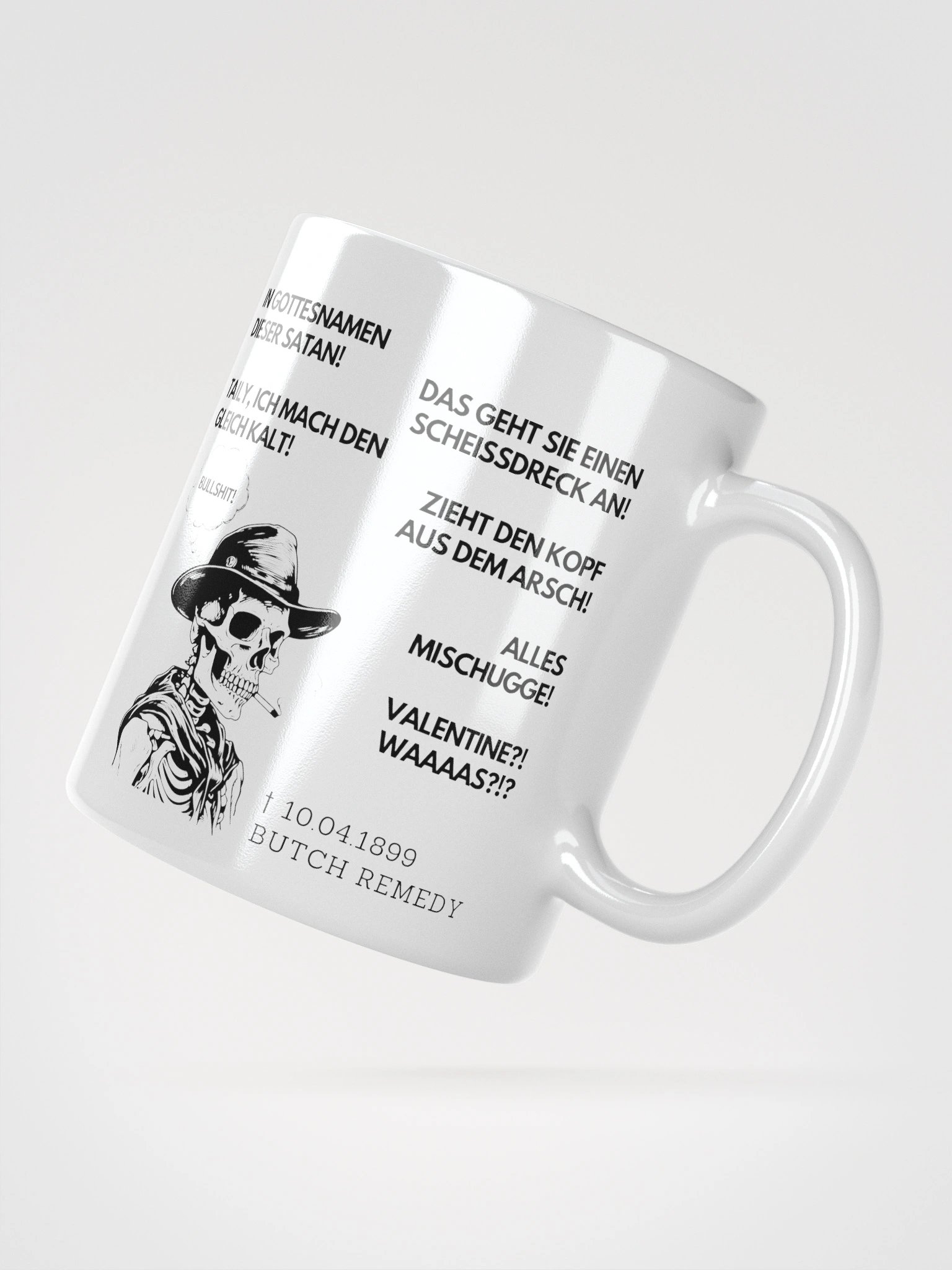 HRNBCK MUG - RIP Remedy White Edition One product image (5)