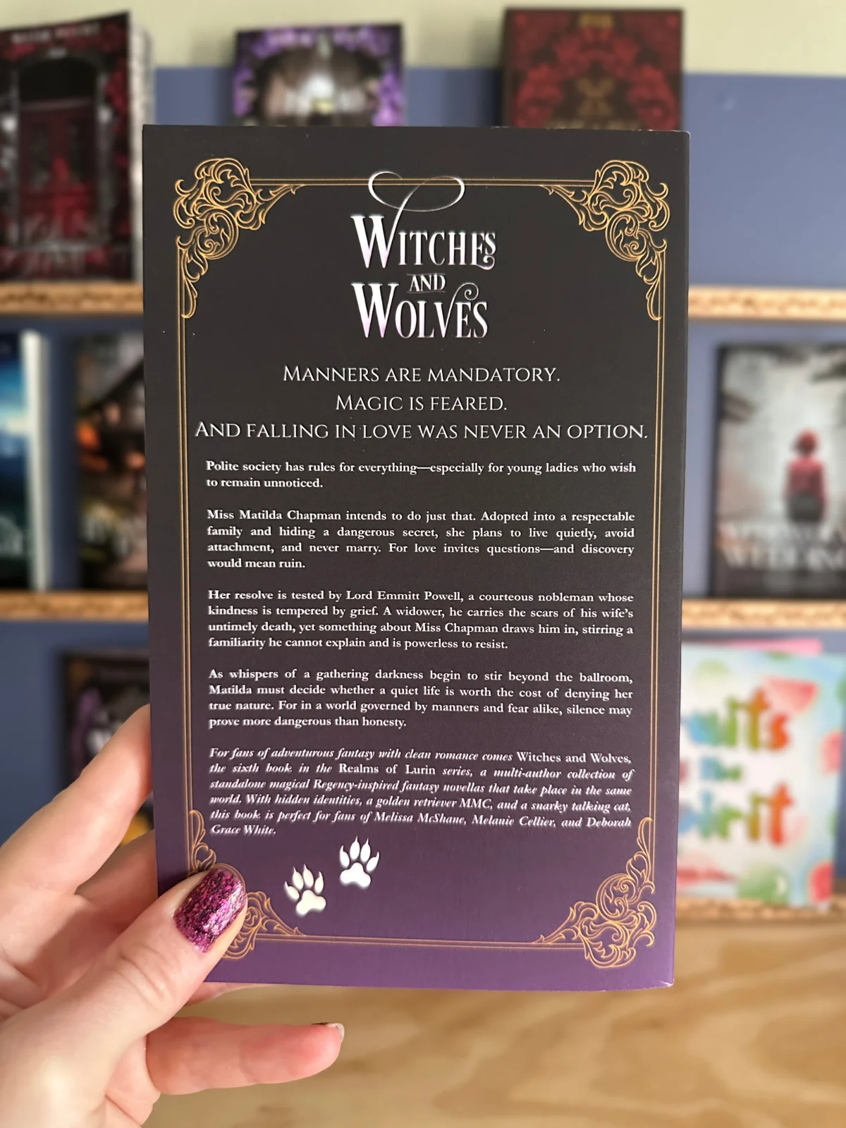 Witches and Wolves signed deluxe paperback product image (2)