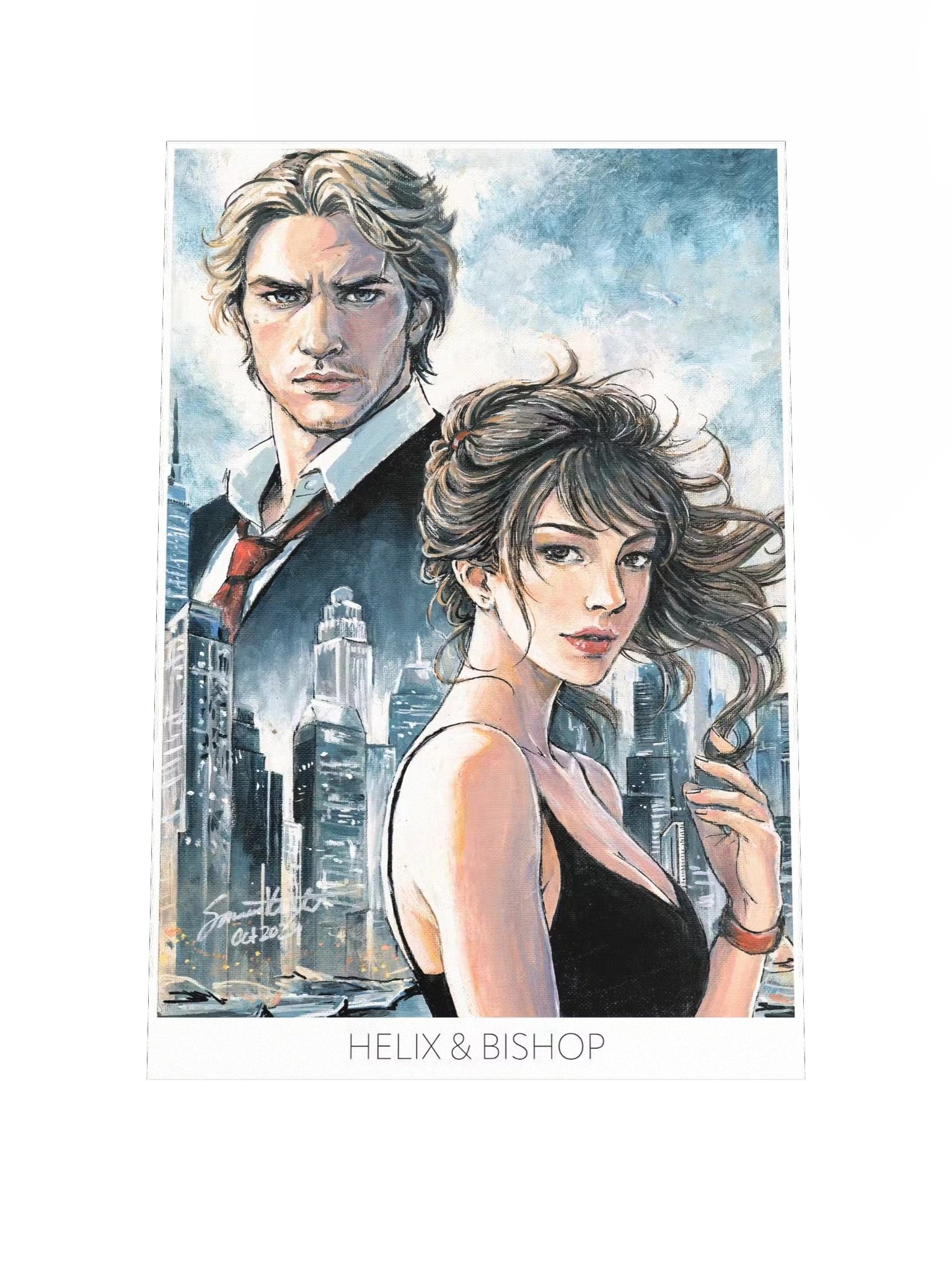 Hong kong poster print product image (1)