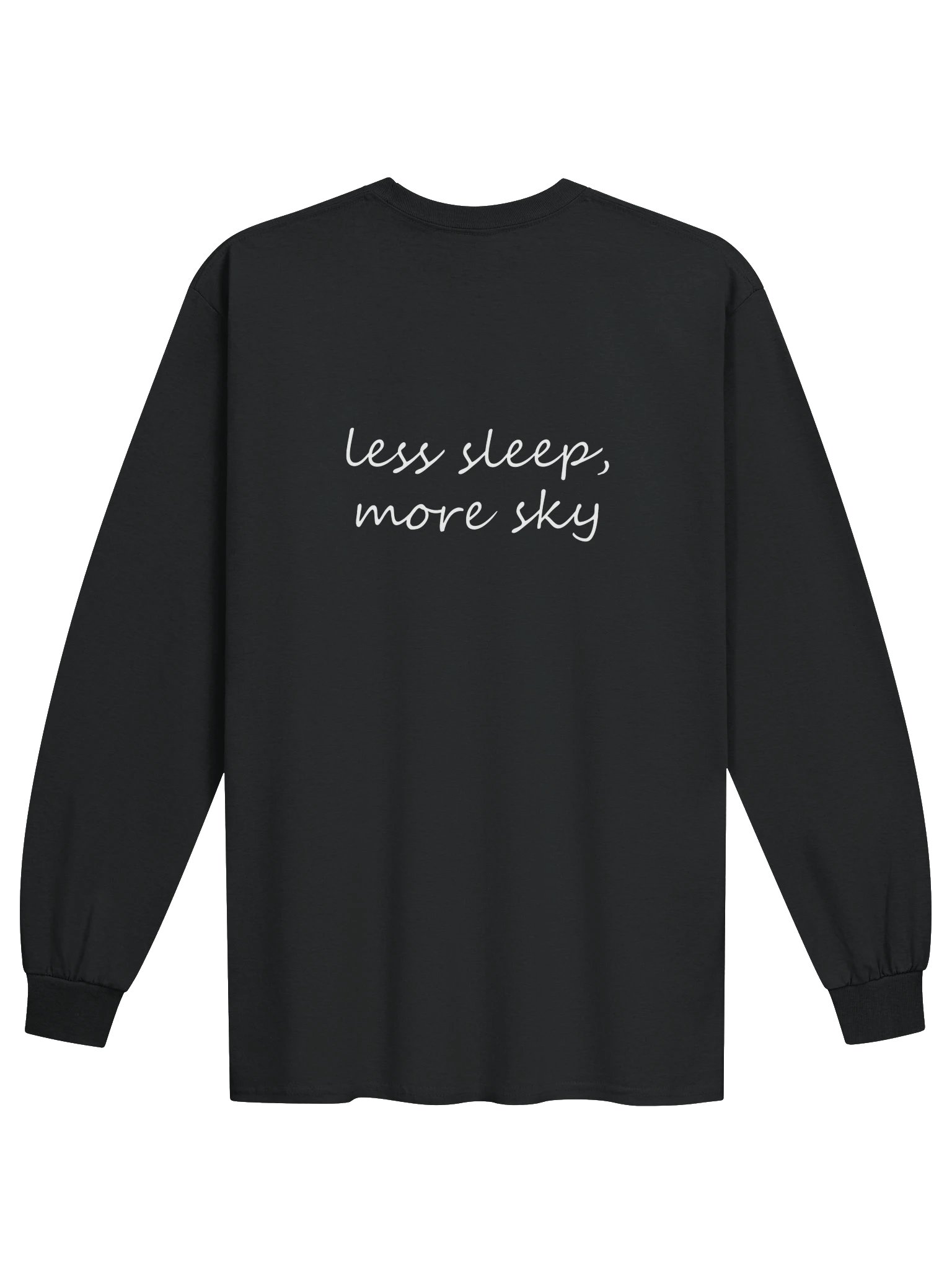SkiesLIVE Up Late Long Sleeve Tee (More Sky Script) product image (7)