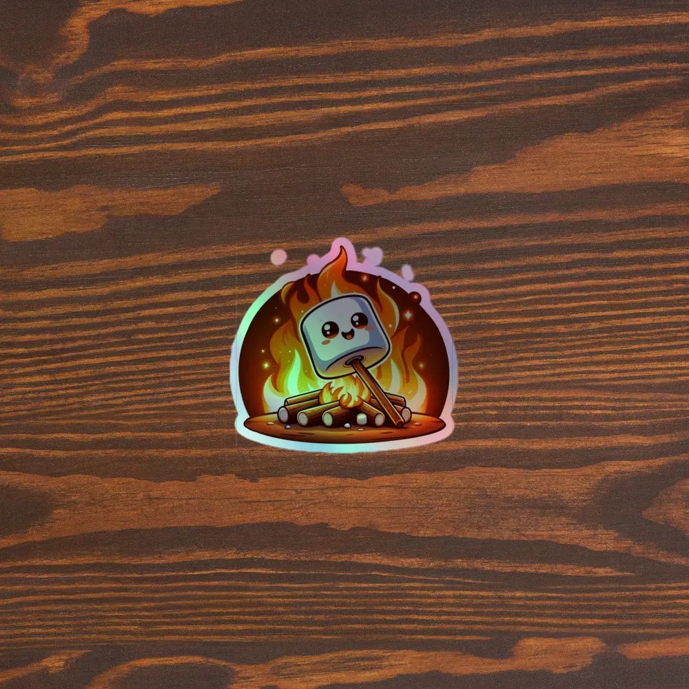 Toastie holo sticker product image (5)