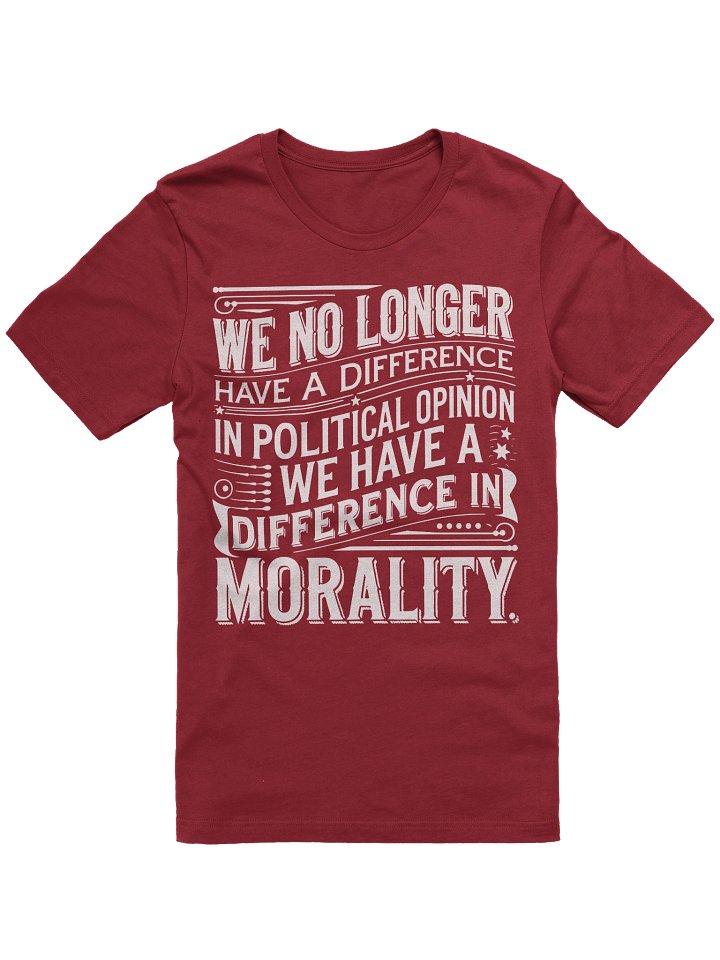 Difference In Morality Women's Tee product image (1)