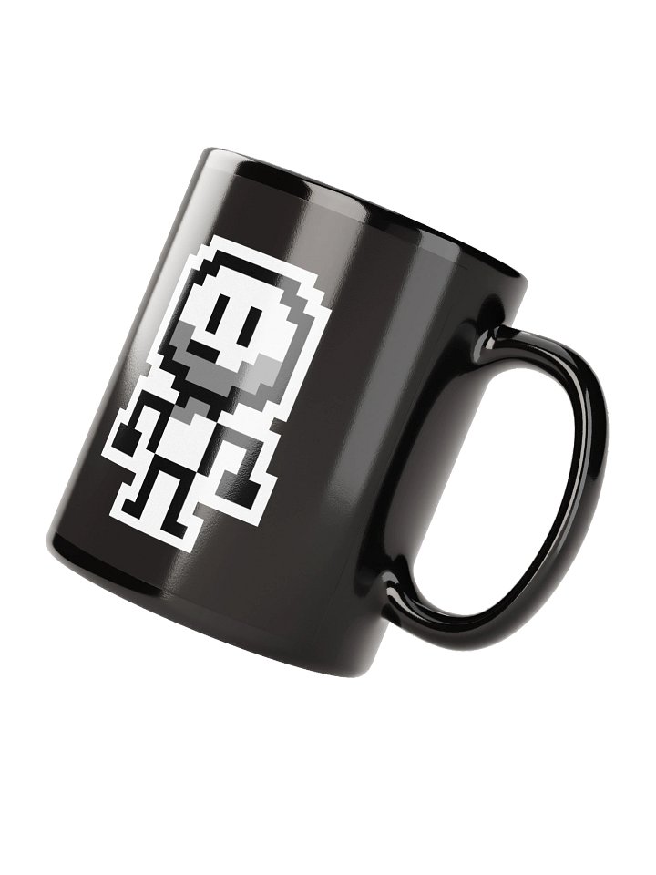 Pixel-Art Verzee Black Mug product image (3)