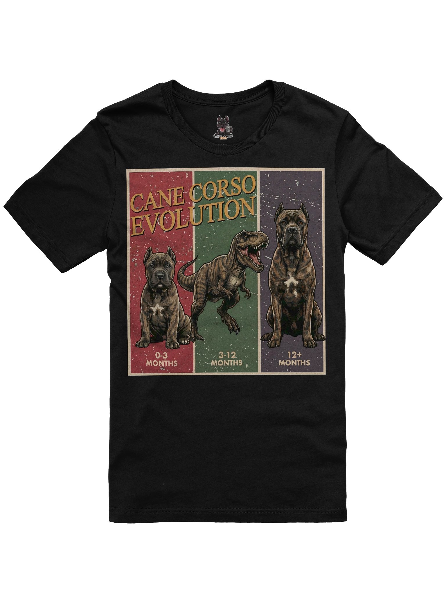 Cane Corso Evolution T-Rex Phase T-Shirt product image (1)