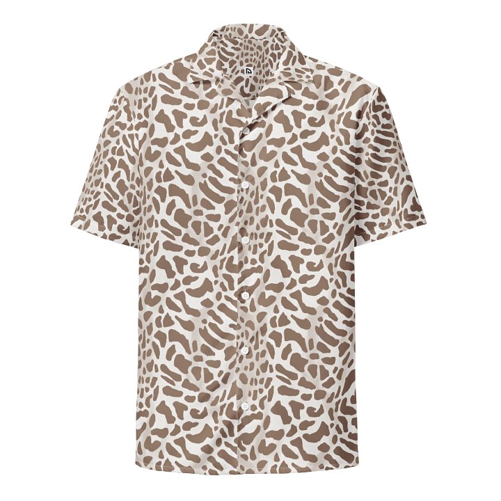 Cappuccino Giraffe Hawaiian Shirt product image (1)