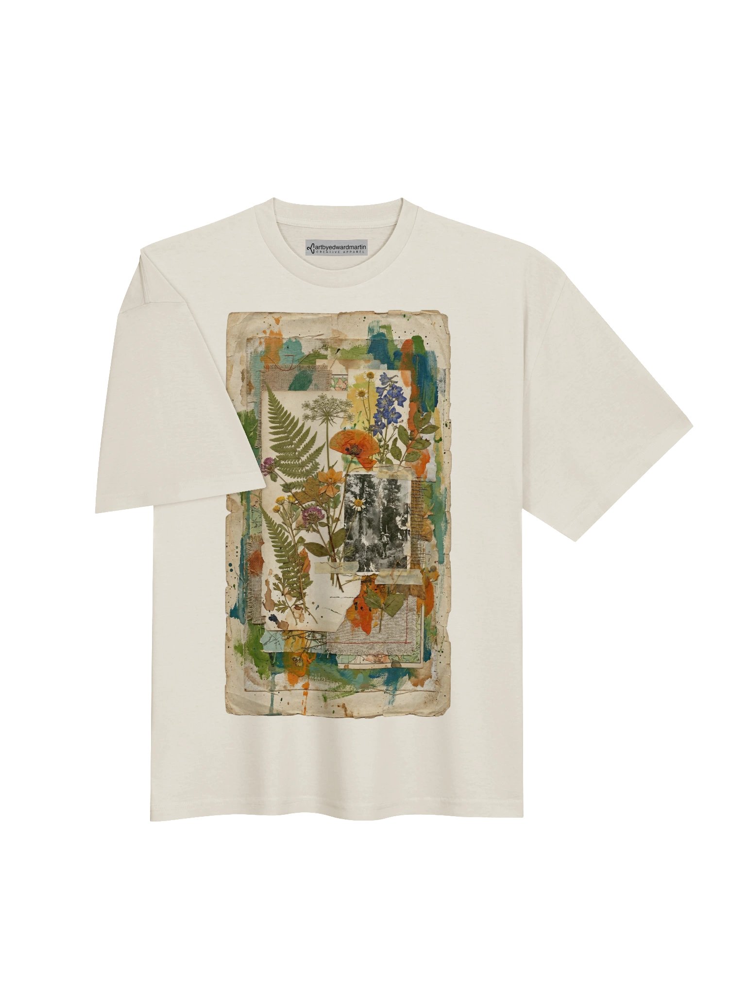 Botanical Collage Oversized Tee product image (6)