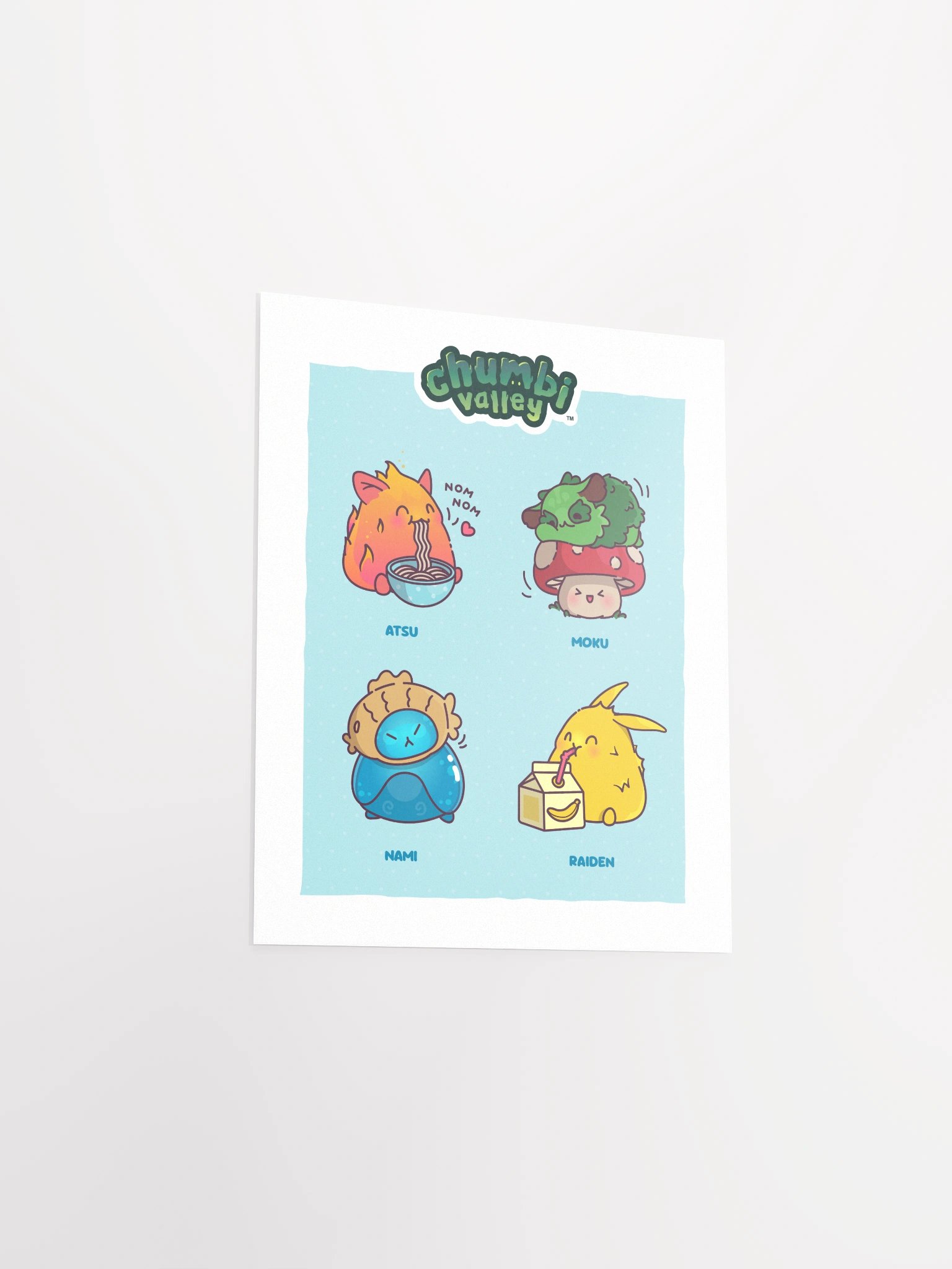 Chumbi Besties Paper Poster product image (15)