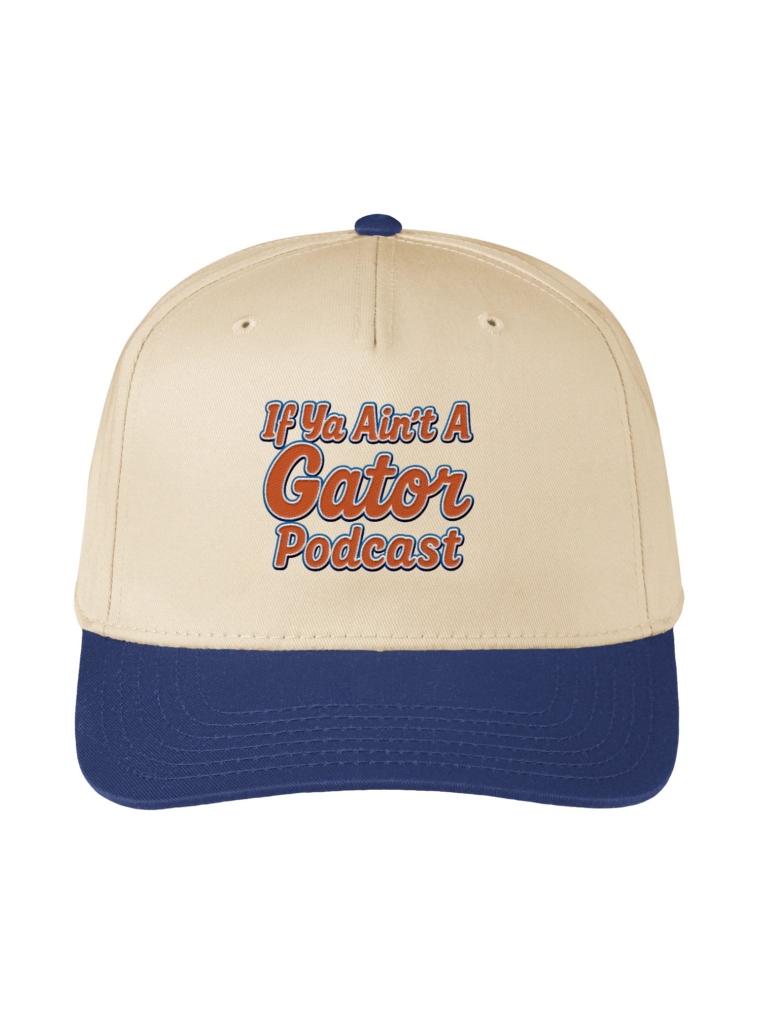 Script (Orange) Embroidered product image (1)