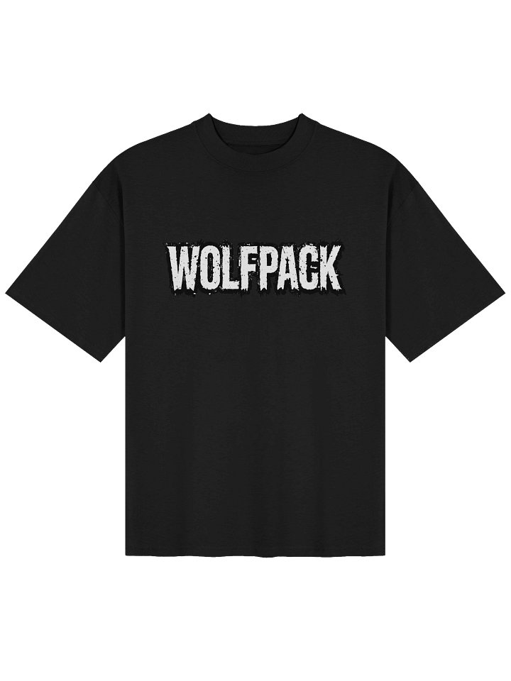 "WOLFPACK" Stanley/Stella Unisex Organic Oversized T-Shirt product image (1)