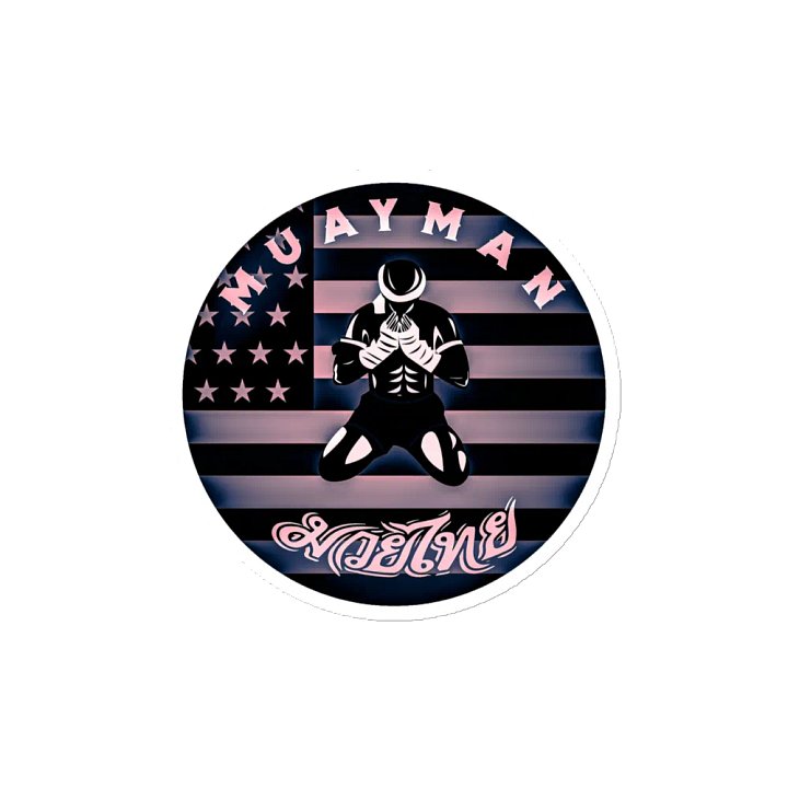 Muayman B/W Magnet product image (2)