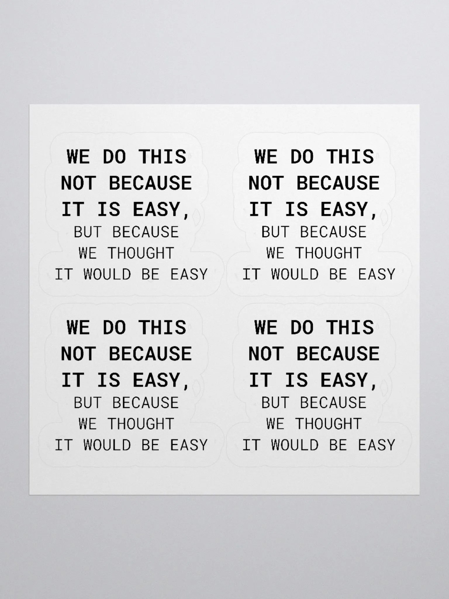 WE DO THIS - STICKER product image (4)