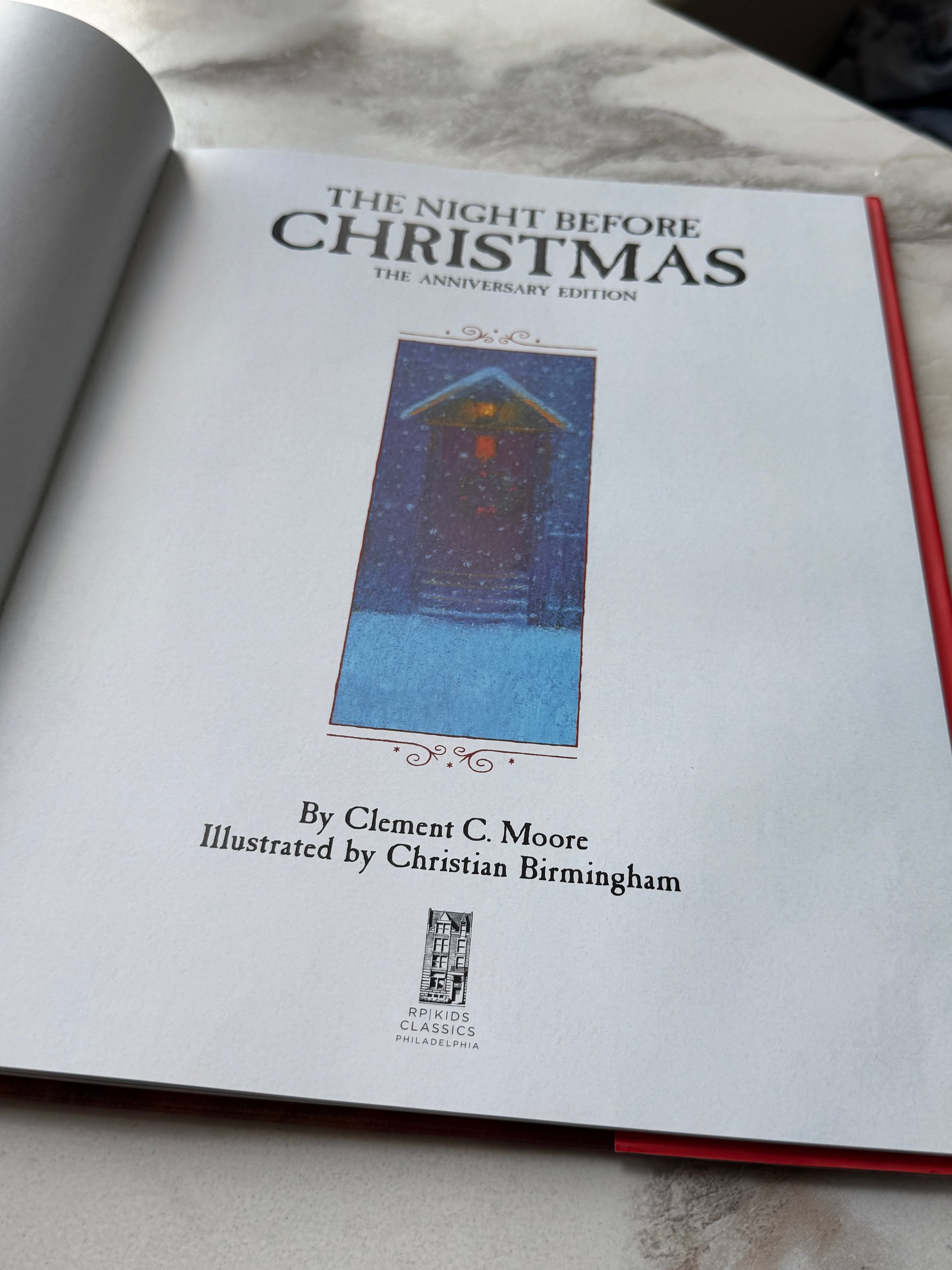 2005 The Night Before Christmas | Christian Birmingham Illustrated Hardcover | 6th Printing product image (3)