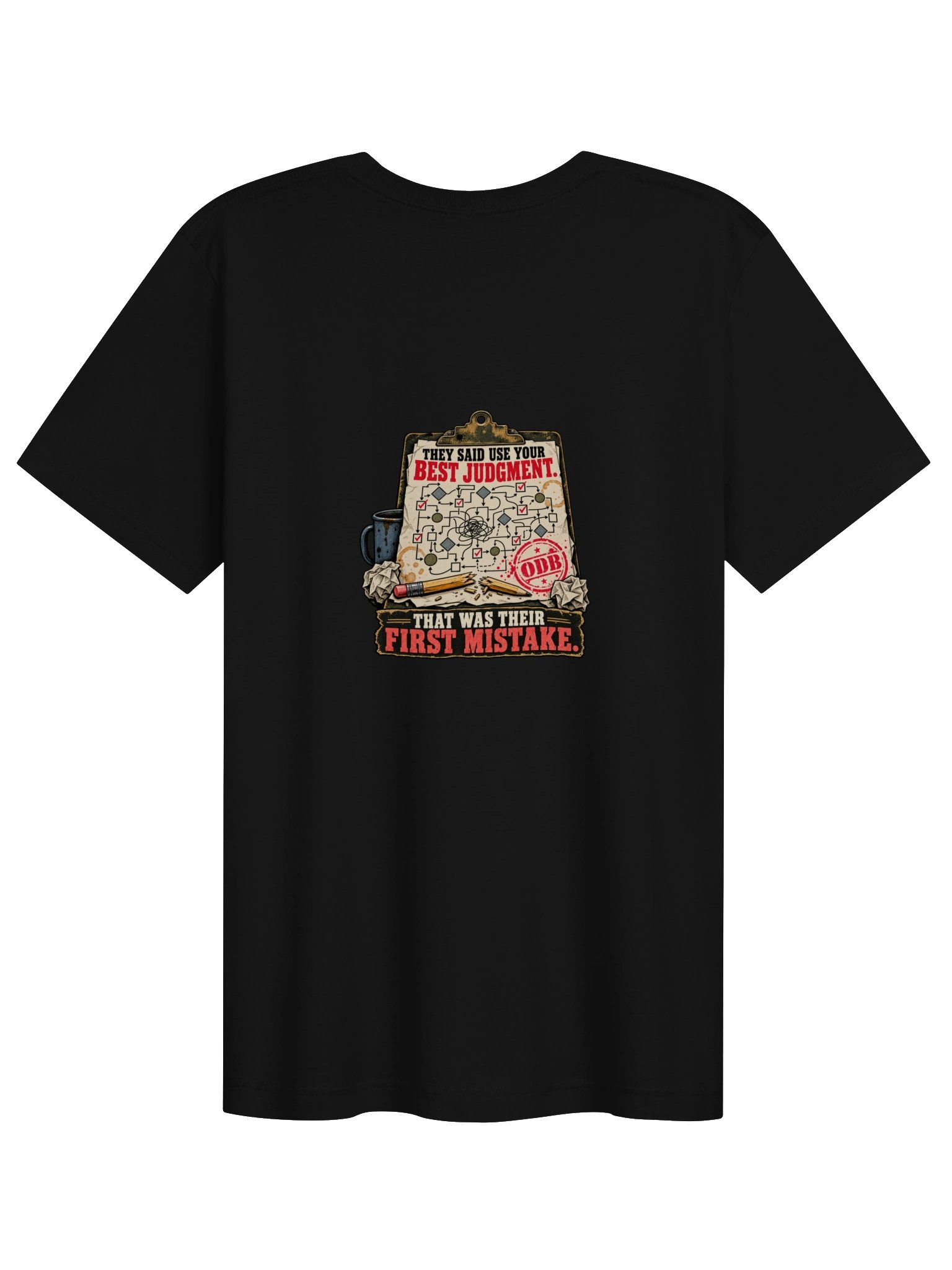 Trust My Judgement Fire Side Tee product image (2)
