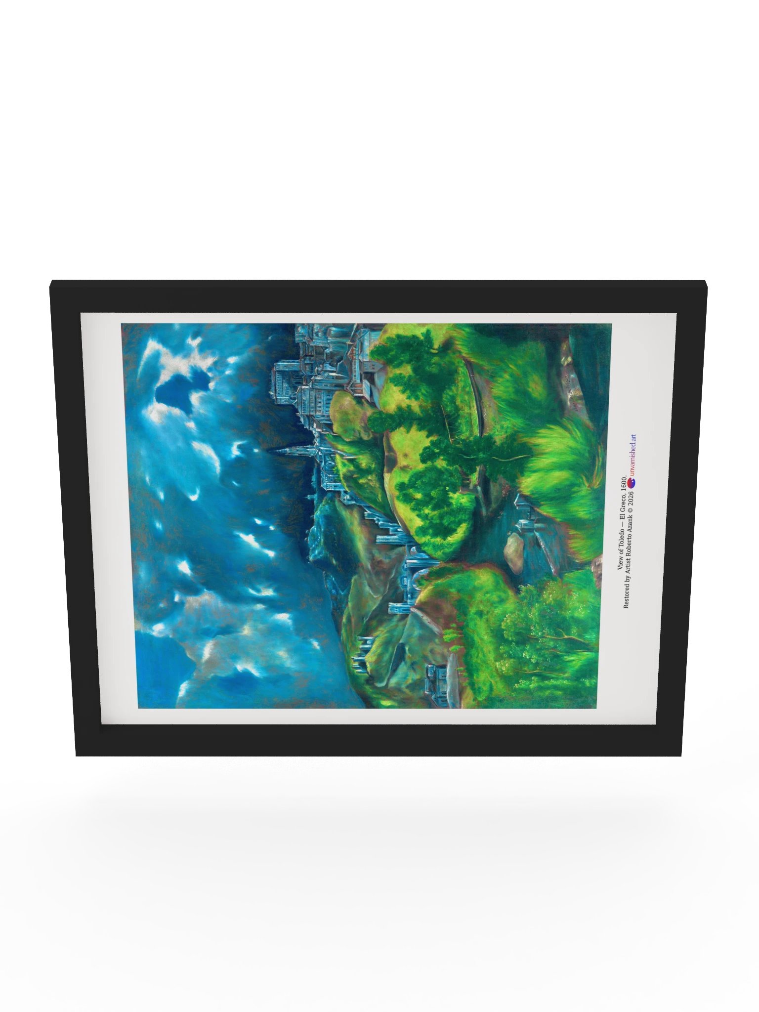 View of Toledo — Large Framed Matte Poster product image (10)