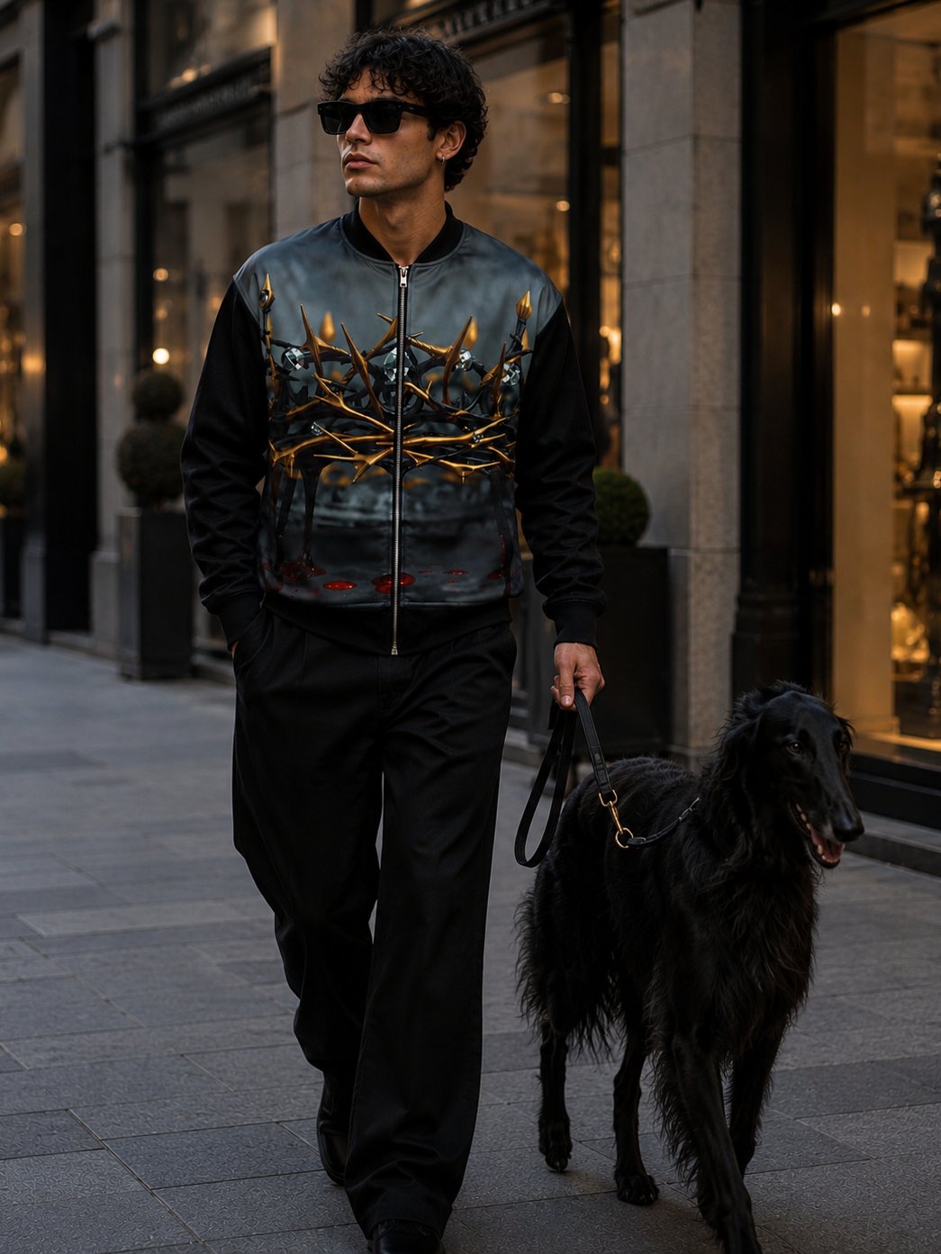 Crown of Glory Unisex Bomber Jacket product image (3)