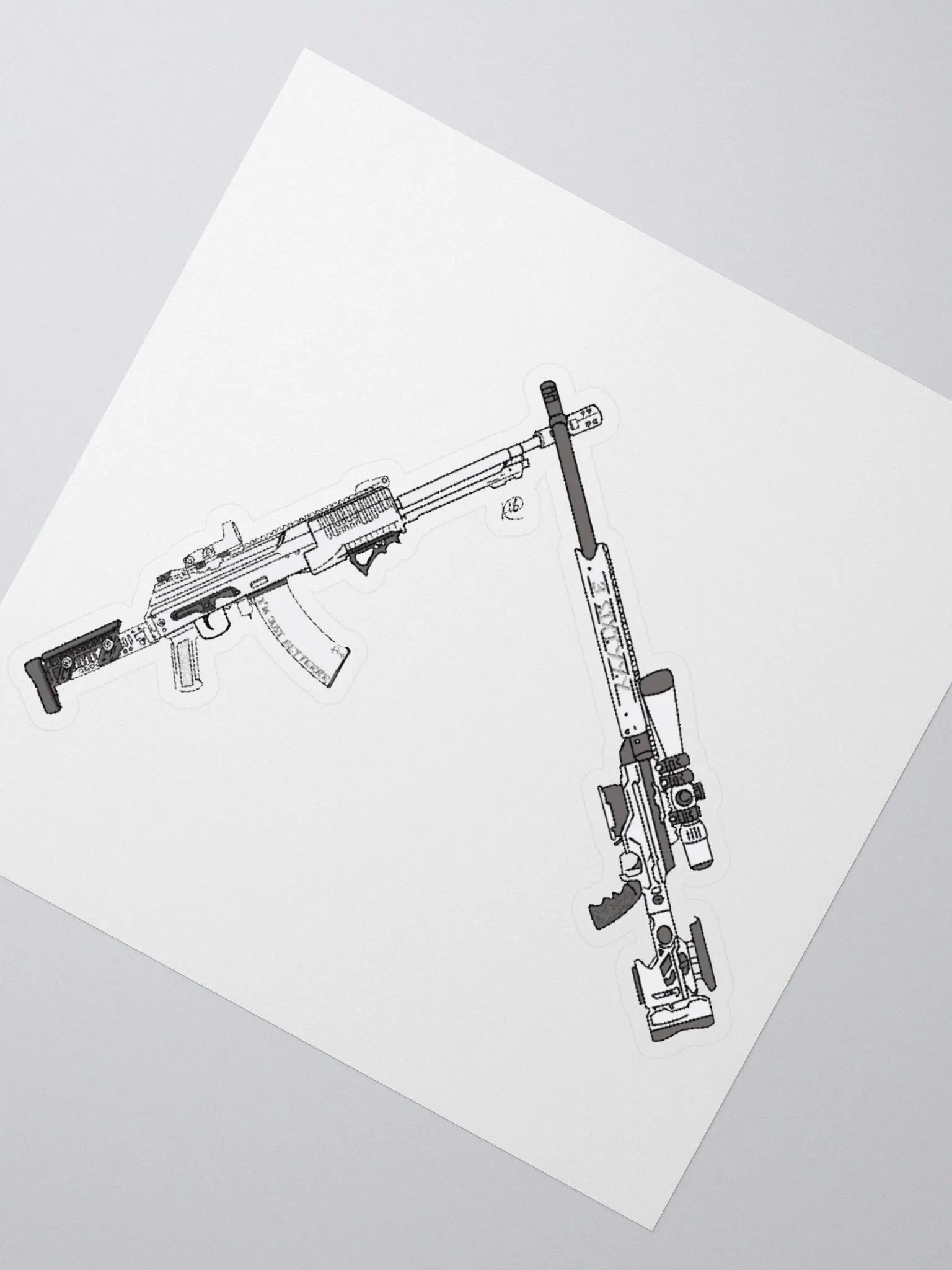 Gun Sticker product image (5)