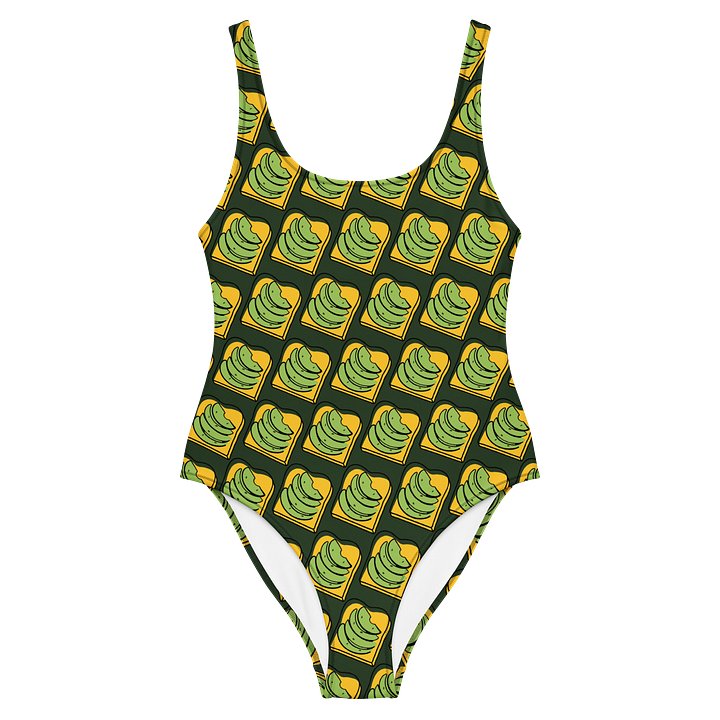 Avocado Toast - One Piece - Dark Green Swimsuit product image (2)