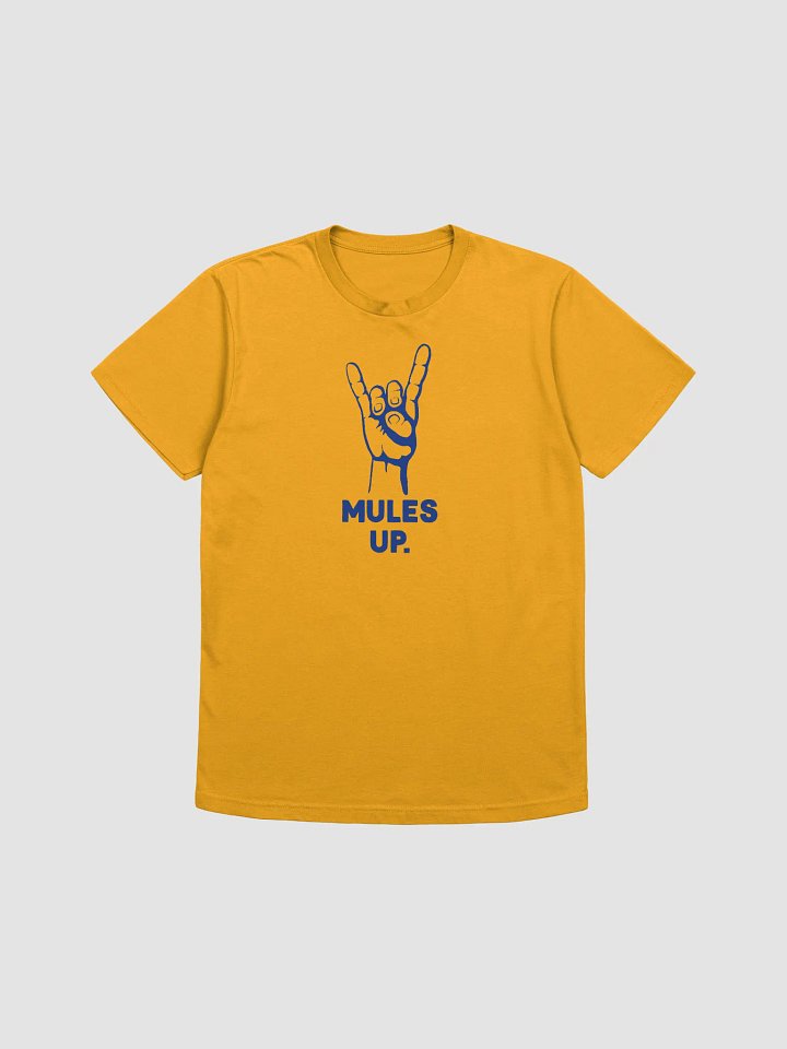 Mules Up Tee on Gold product image (1)