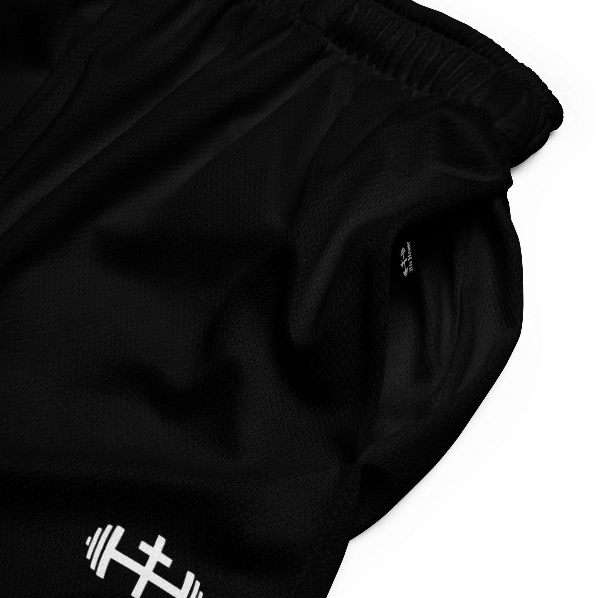 His House Unisex Perfomance Mesh Shorts - Black product image (5)