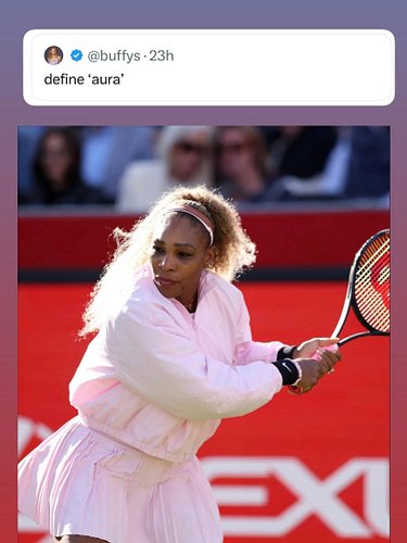 Quick takes on Serena’s return: 
🎾Her serve, reflexes, game, and, yes, aura were back like she never left 
🎾She gagged us all...
