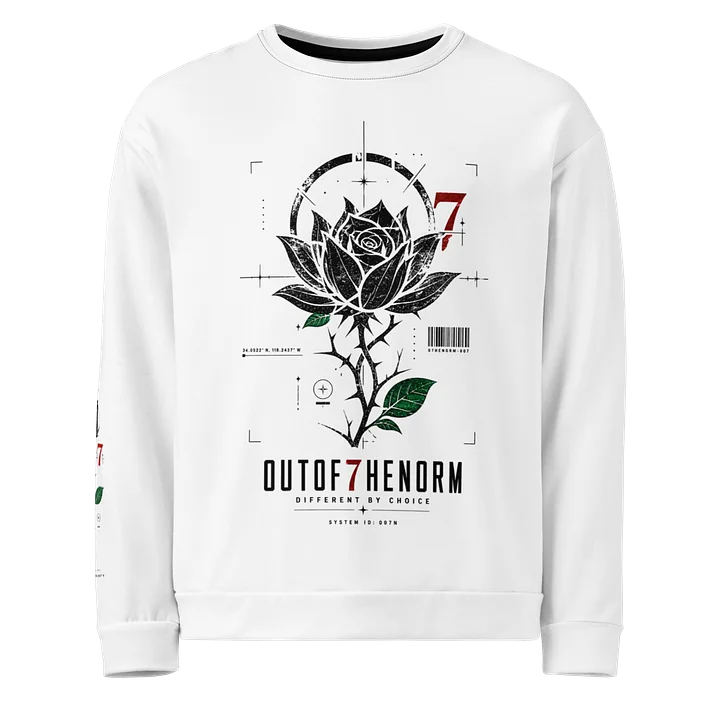 Midnight Rose 7 — All-Over Sweatshirt product image (1)