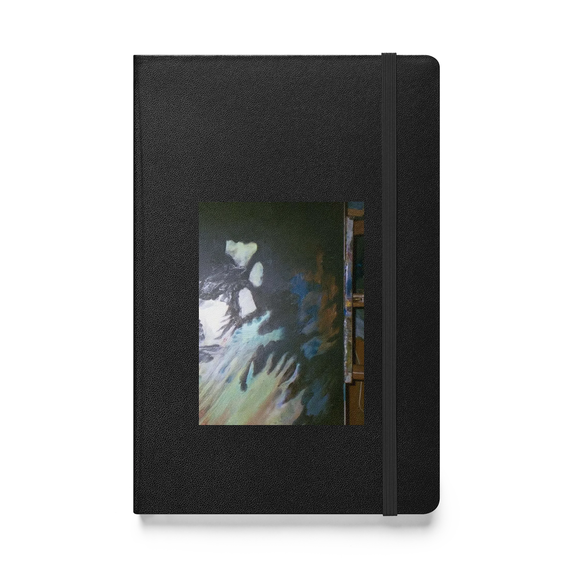 Abstract Brushstroke Hardcover Journal product image (1)