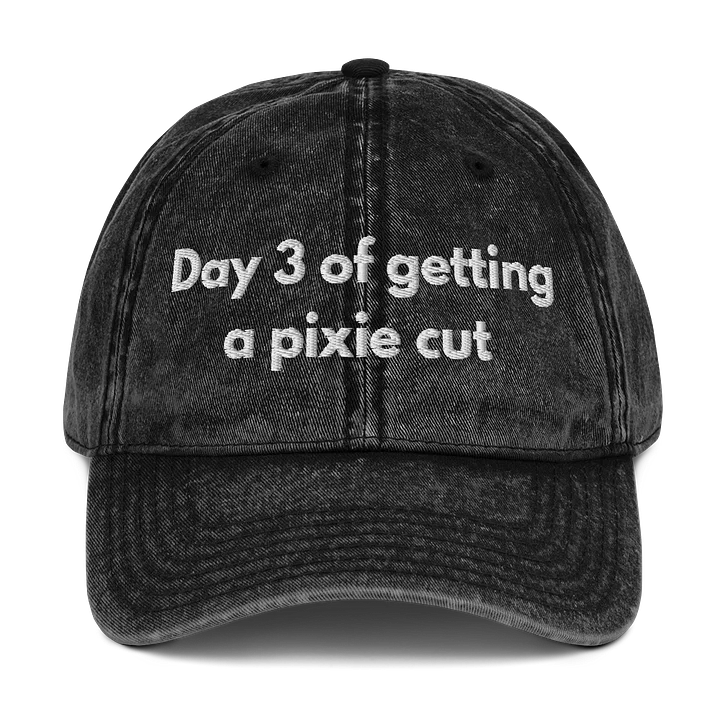 Day 3 of getting a pixie cut product image (1)