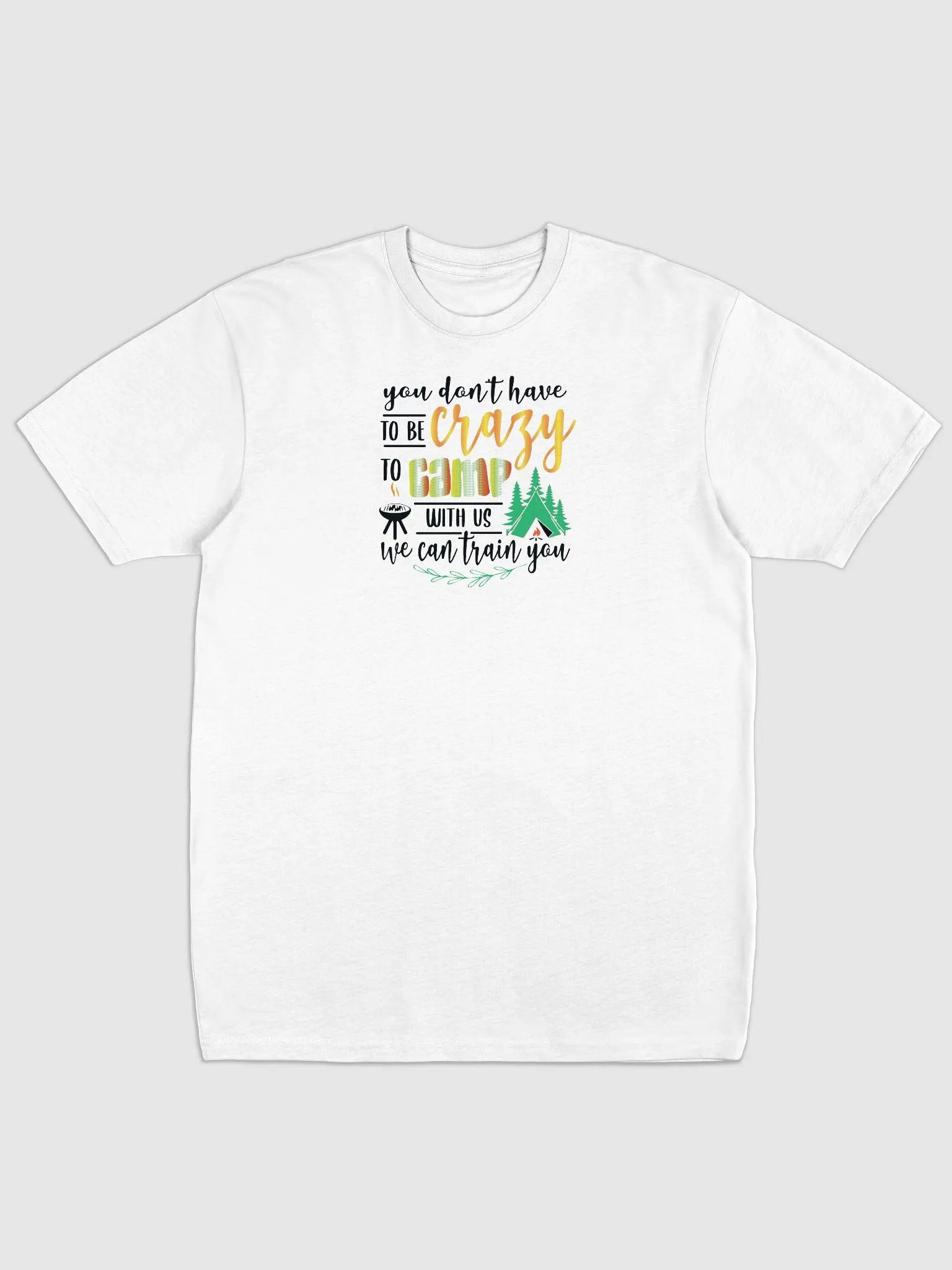 Crazy Camp Logo Graphic Tee product image (1)