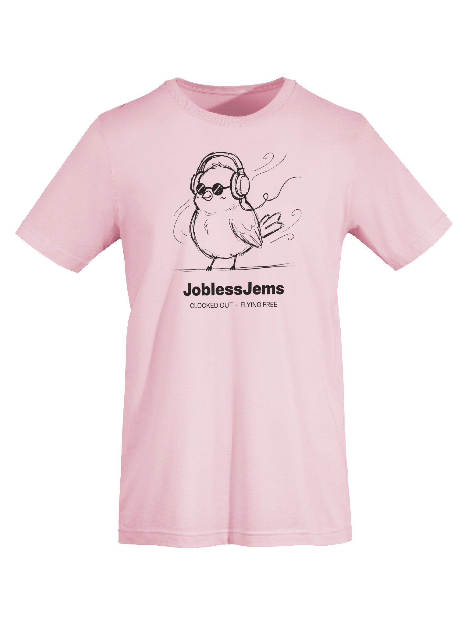 Finn the Finch Tee | Clocked Out, Flying Free product image (14)