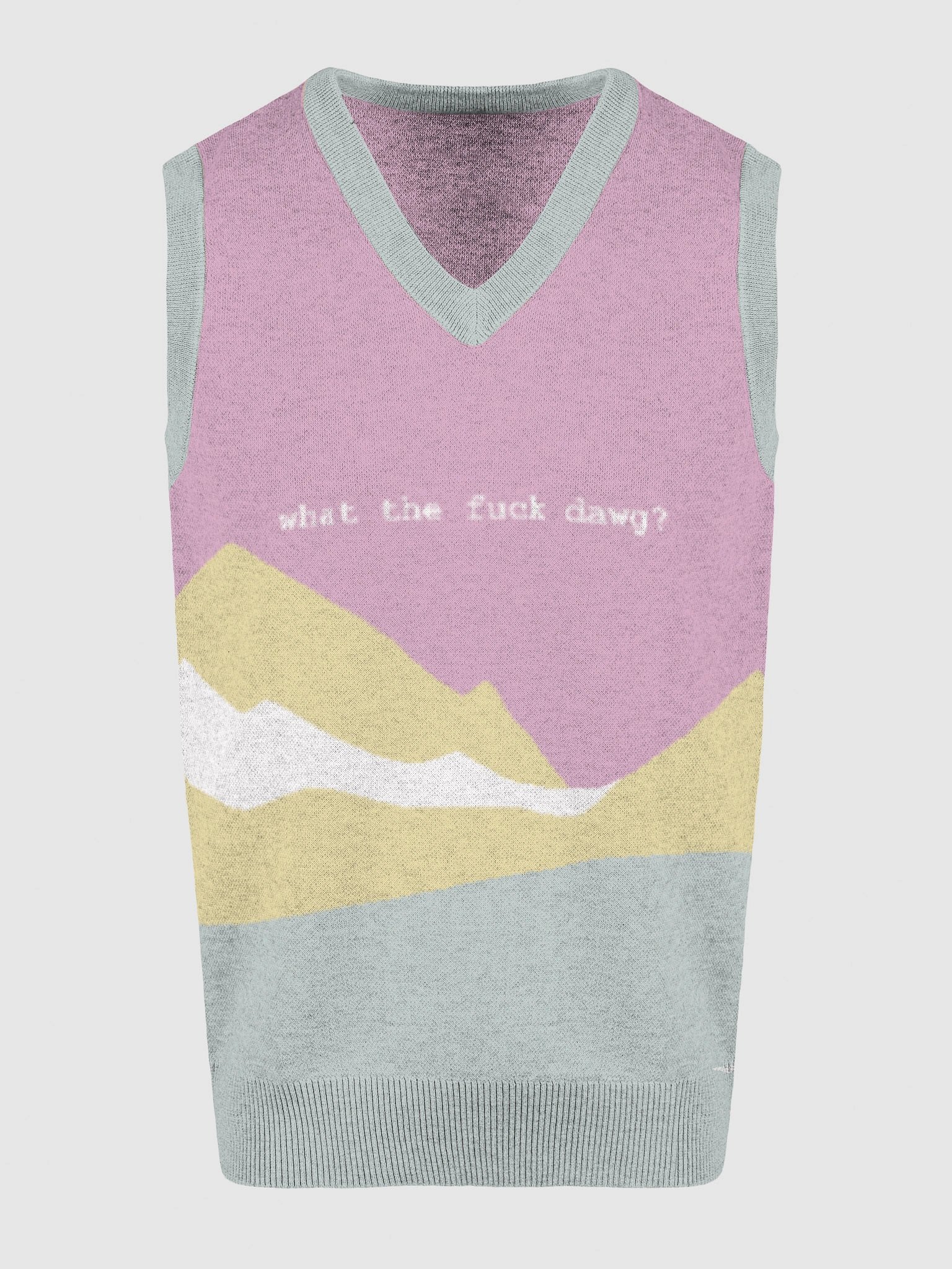 wtf dawg? sweater vest product image (12)