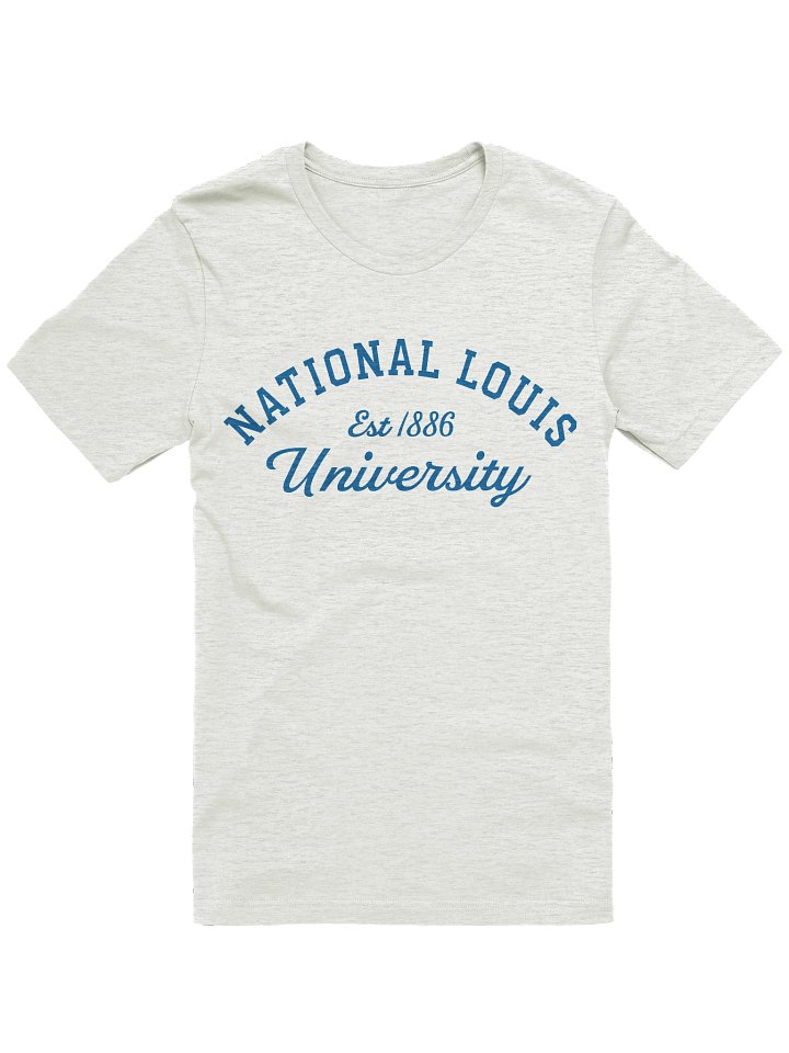 NLU Arch and Script T-Shirt - Gray product image (1)