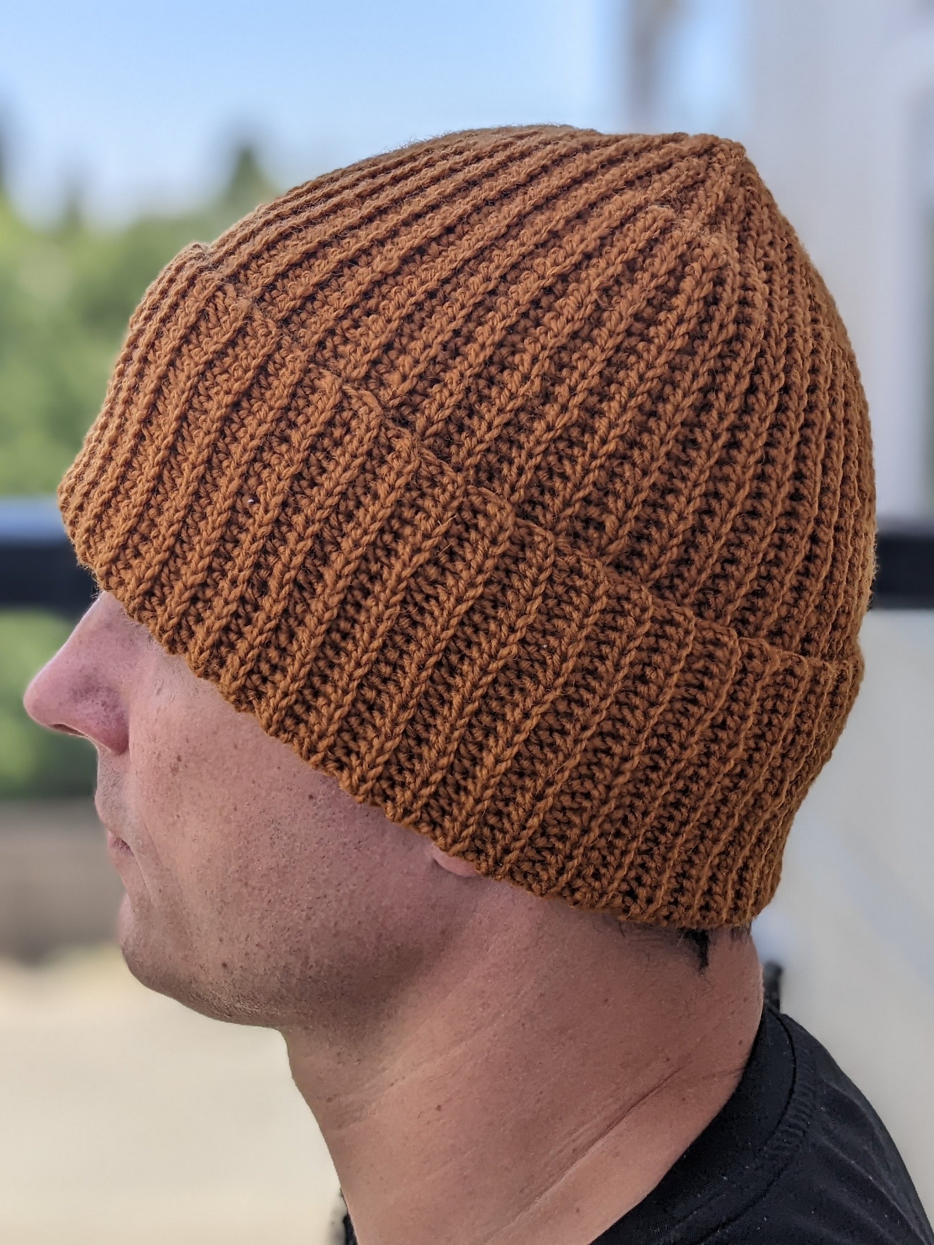 Crochet Casual Unisex Beanie Pattern product image (4)