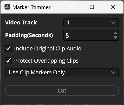 Flow Trimmer LITE | Davinci Resolve Utility Script product image (2)