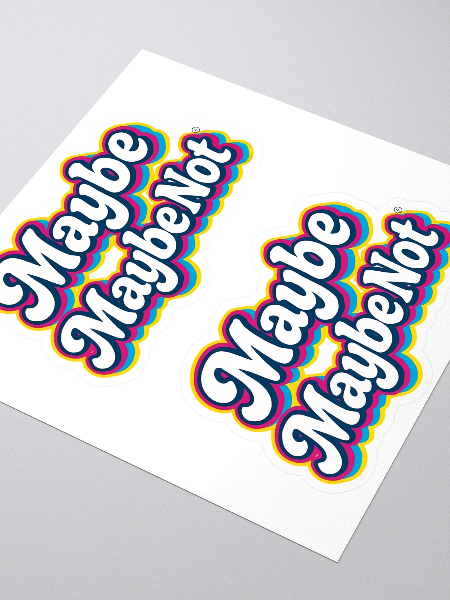 Maybe, Maybe Not Sticker product image (3)