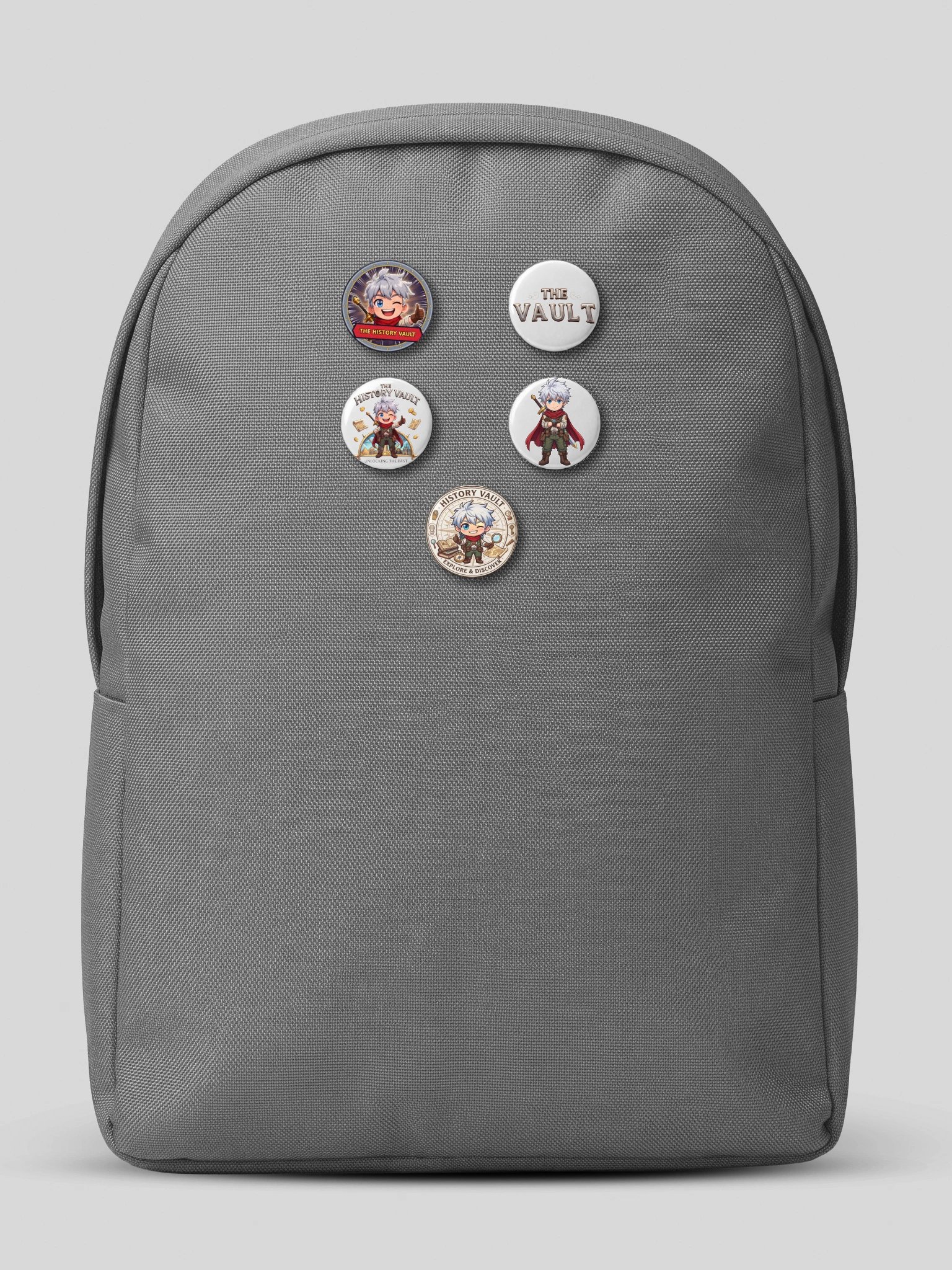 The History Vault Anime Pin Buttons product image (6)