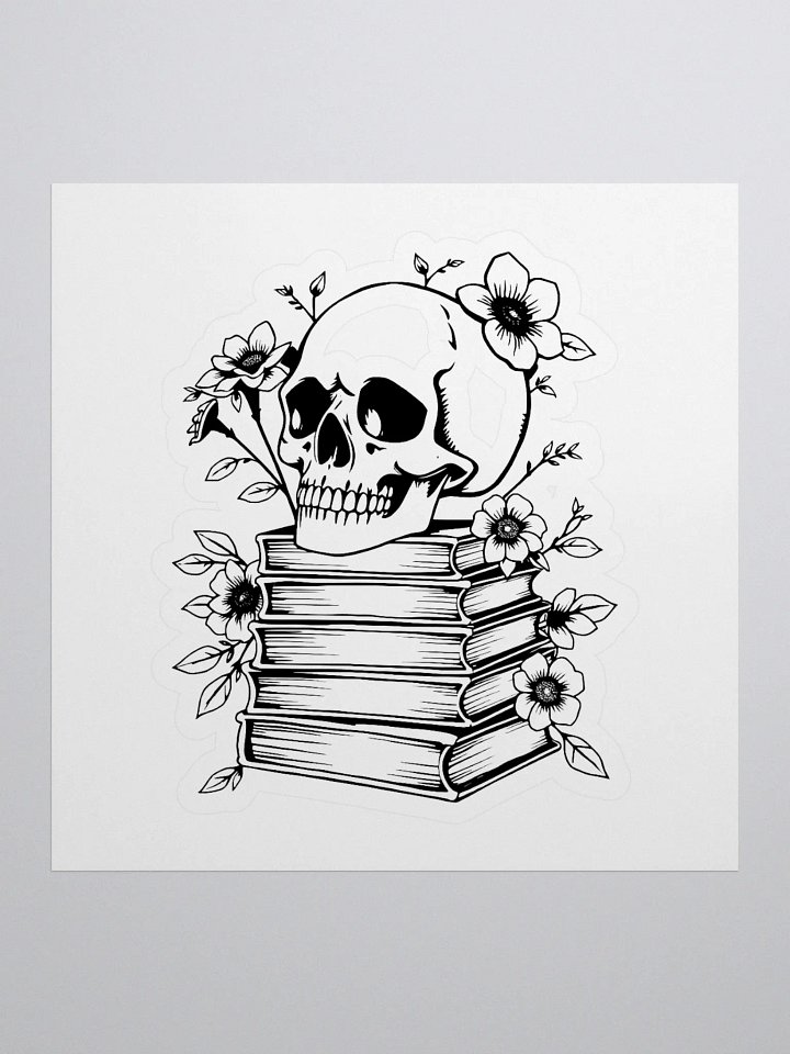 Book Lover Kiss Cut Sticker product image (1)