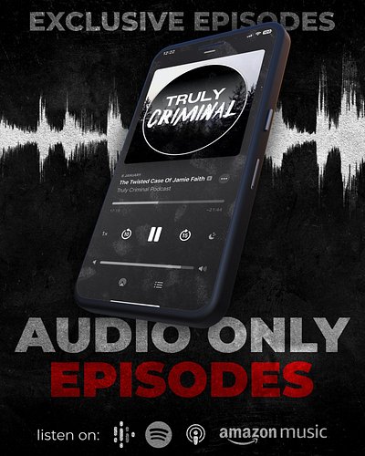 Prefer to listen on the go? Our Truly Criminal episodes are available as audio-only episodes too! Perfect for your commute, w...