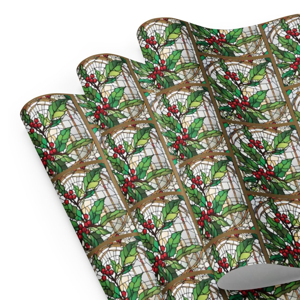 Mezmerizing Mistletoe Wrapping Paper Set product image (8)