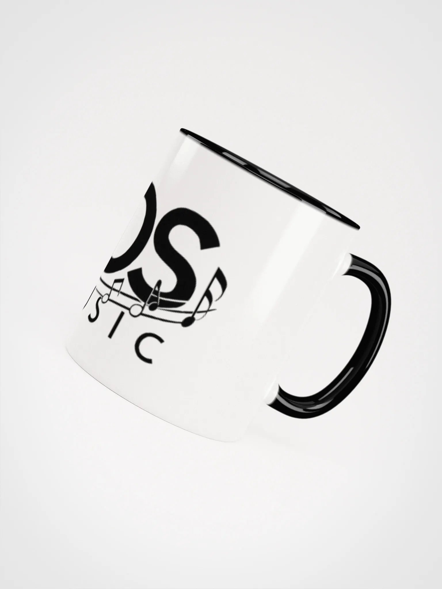 TDS Music Ceramic Mug - White with Choice of Inside Colours - 11oz & 15oz product image (4)