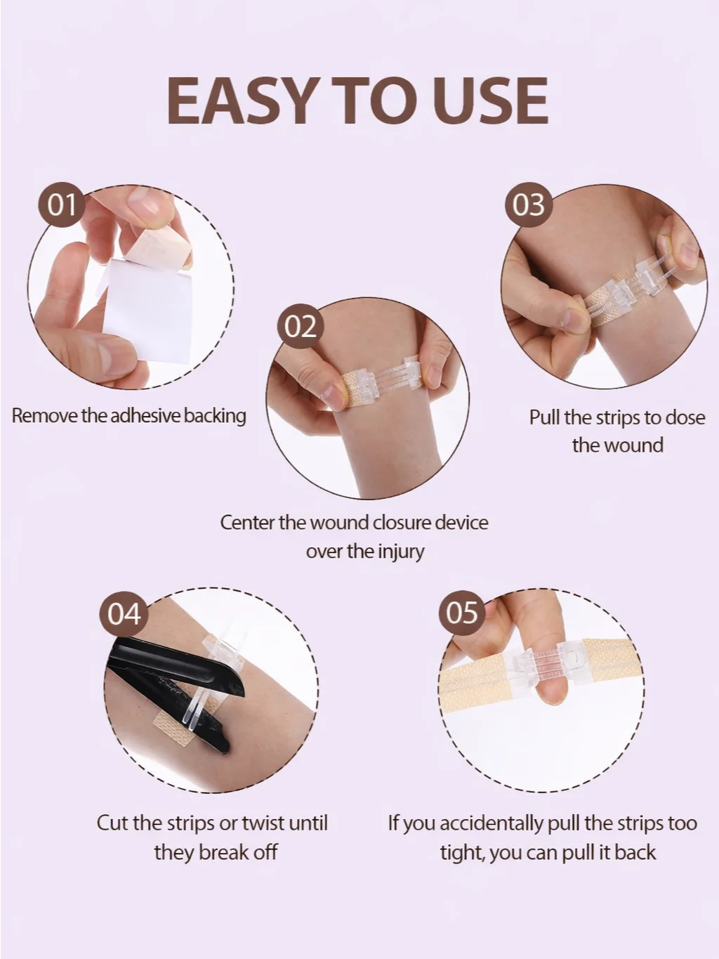 Wound Closure Devices (Zip-Stitches, Micromend, Clozex) product image (2)