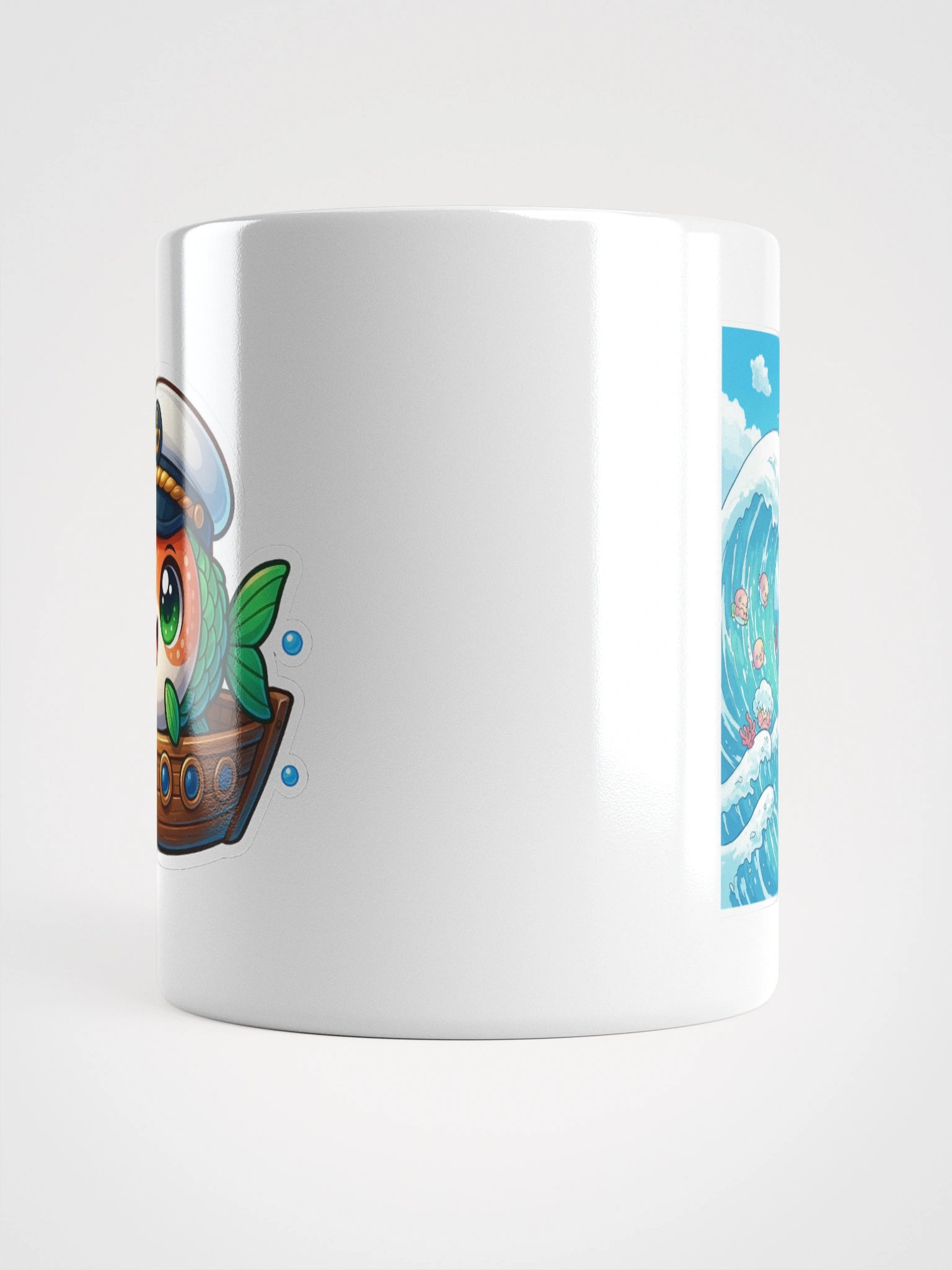 Captain Fin White Mug product image (14)