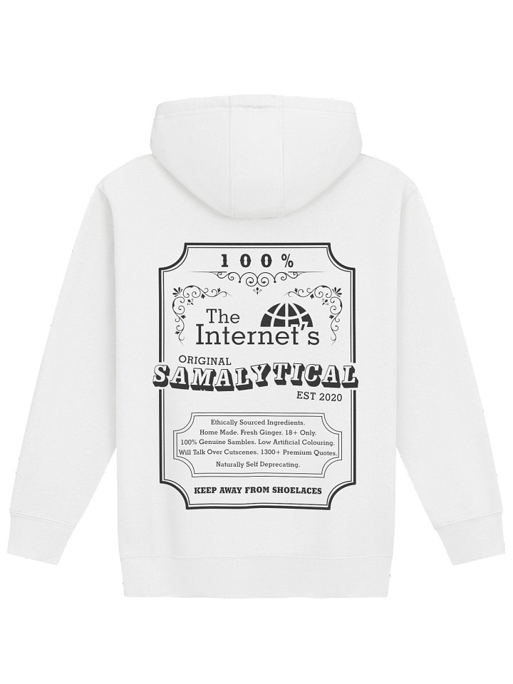 Original Samalytical Hoodie - Black Text product image (1)
