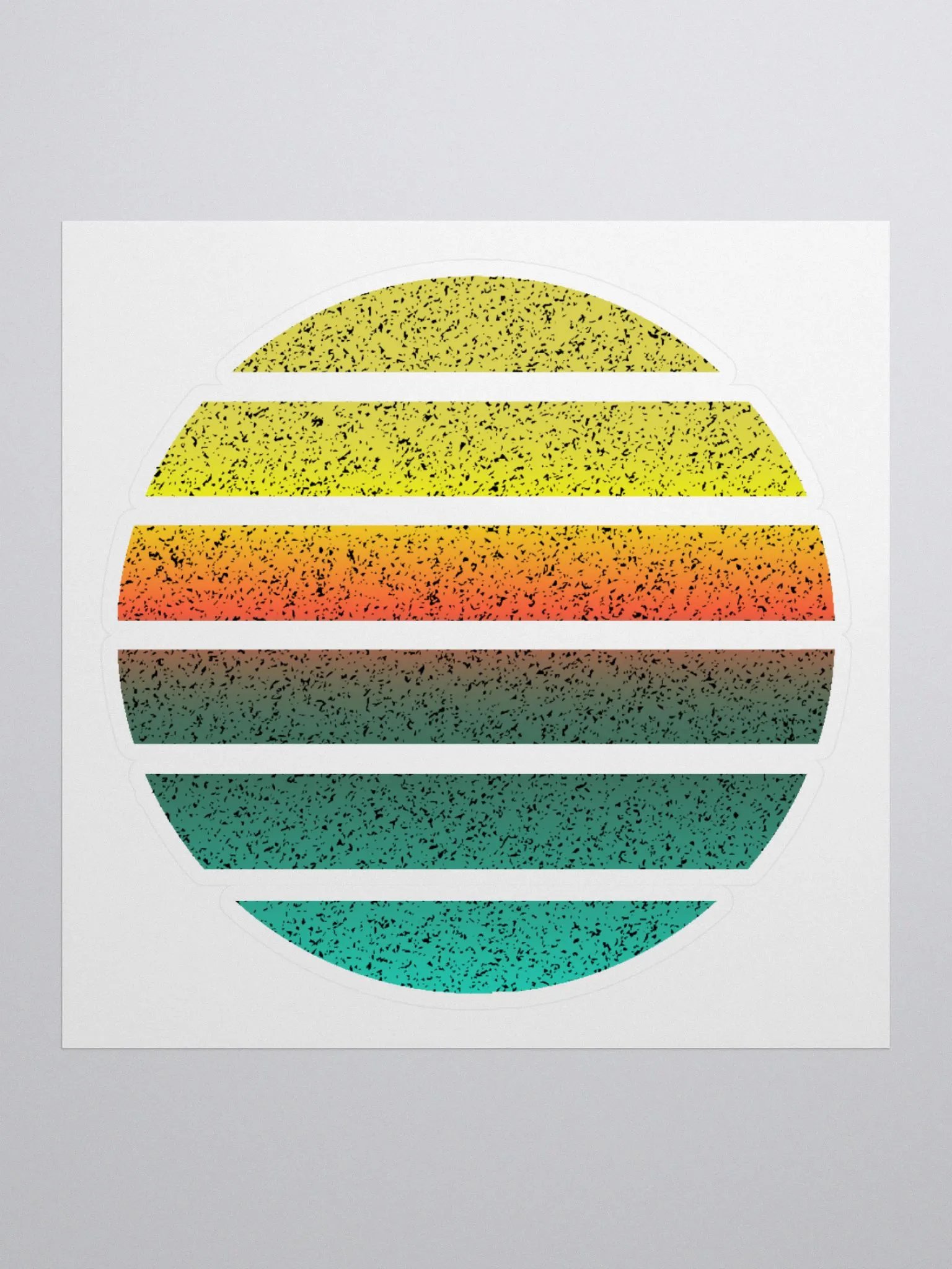 Distressed Retro Sunset product image (1)