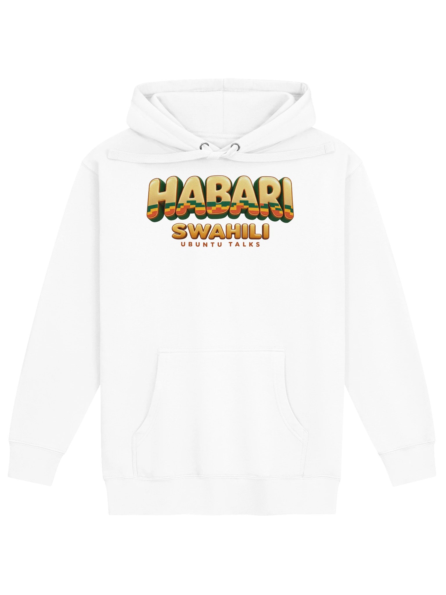 Ubuntu Talks Heritage — HABARI | Swahili Premium Hoodie product image (1)