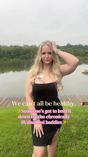 Reminder that anyone can become disabled at anytime, we never know & can’t all be healthy. Where are all of my fellow chronic...