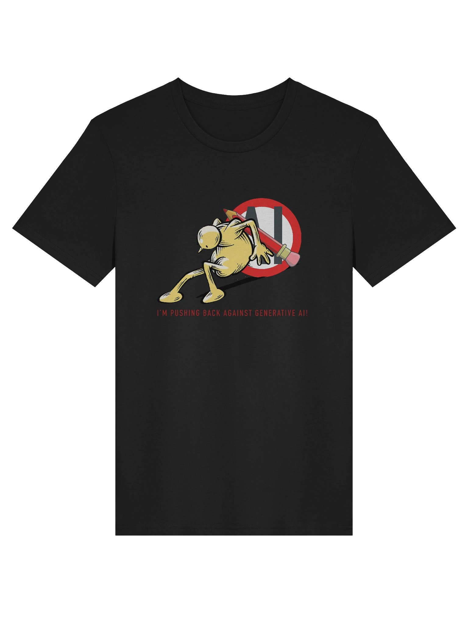 'Push Back' women's T-shirt. product image (5)