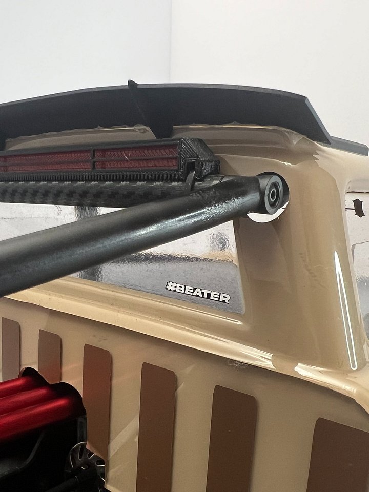 Arrma Infraction 6S Cab Spoiler with matching roof skids product image (1)