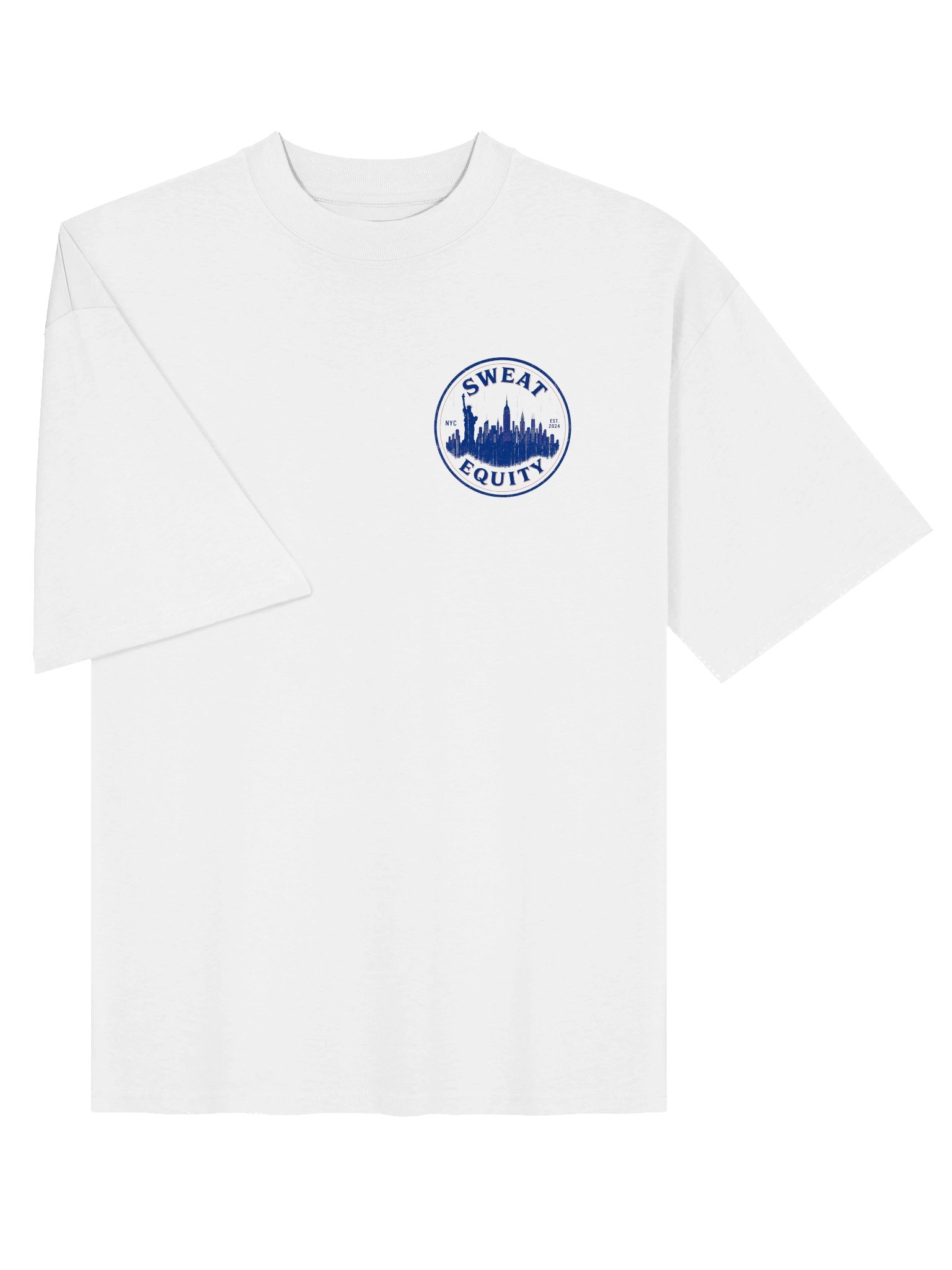 Sweat Equity: NYC Marathon 2026 Oversized T-Shirt product image (3)