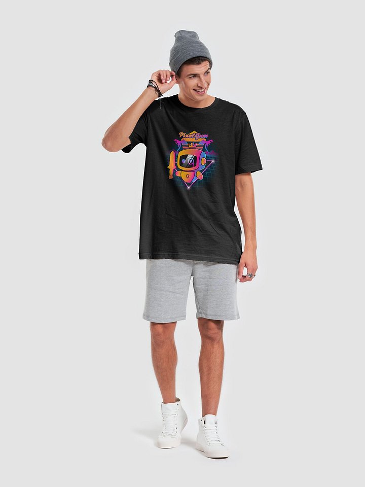 The Vanquisher - 80s Brightwave - PixelGum Tee product image (2)